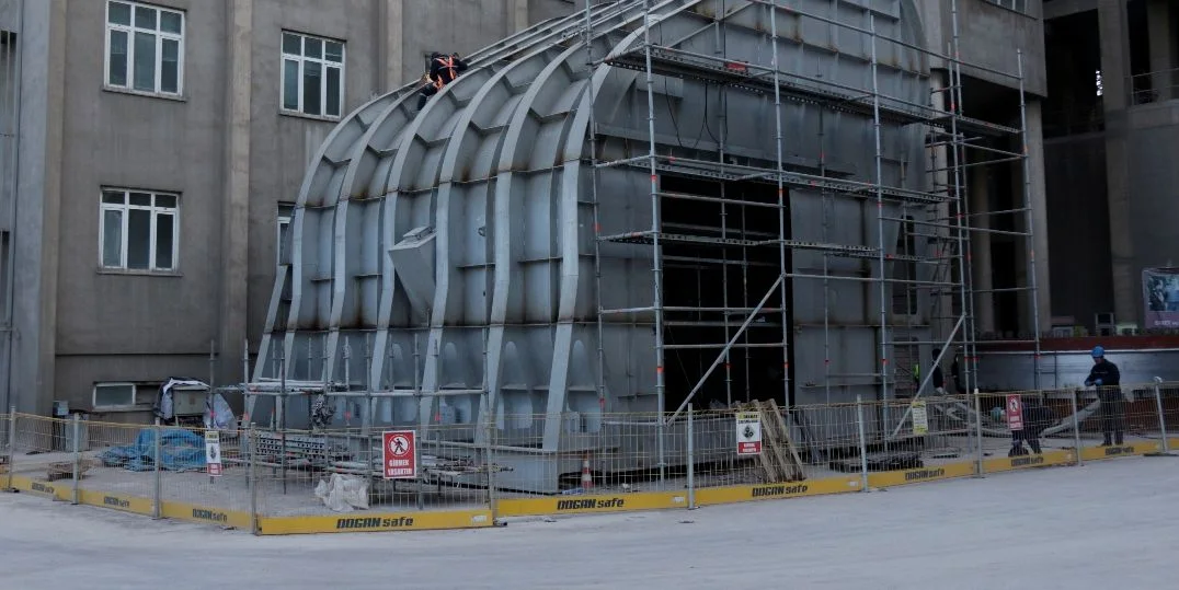OYAK Ünye Çimento — Soğutma ünitesi çelik imalatı ve montajı